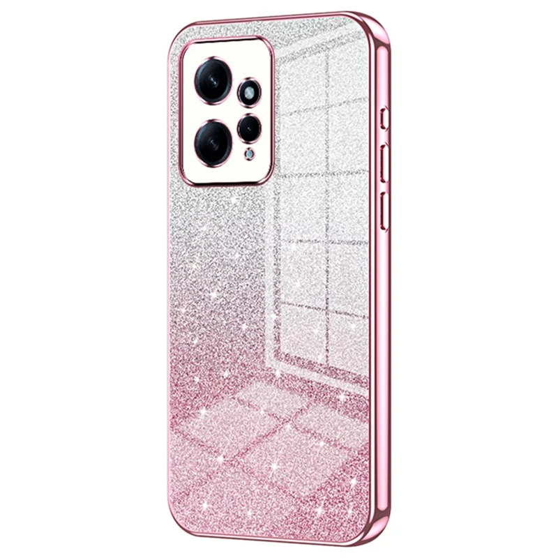 Para Xiaomi Redmi Note 12 4G Capa Macia TPU Corte Preciso Caso de Telefone Celular - Rosa