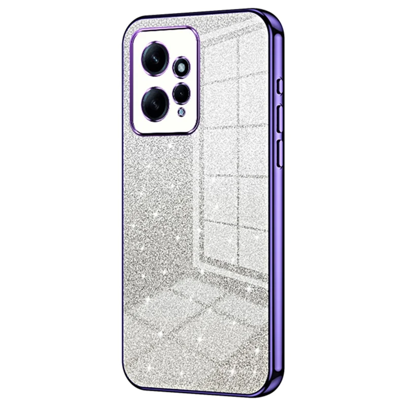 For Xiaomi Redmi Note 12 4G Cover Soft TPU Precise Cutout Cell Phone Case - Purple