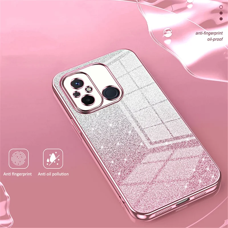 For Xiaomi Redmi 12C 4G Shockproof Shell Precise Cutout TPU Cell Phone Case - Purple