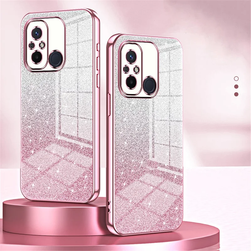 For Xiaomi Redmi 12C 4G Shockproof Shell Precise Cutout TPU Cell Phone Case - Purple