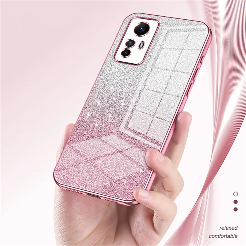 TPU Cover for Xiaomi Redmi Note 12S 4G Precise Cutout Bump Proof Cell Phone Case - Blue