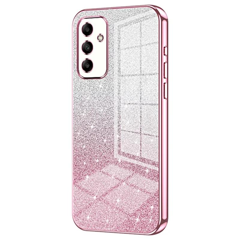 TPU Cover for Samsung Galaxy A05s 4G Precise Cutout Electroplating Cell Phone Case - Pink