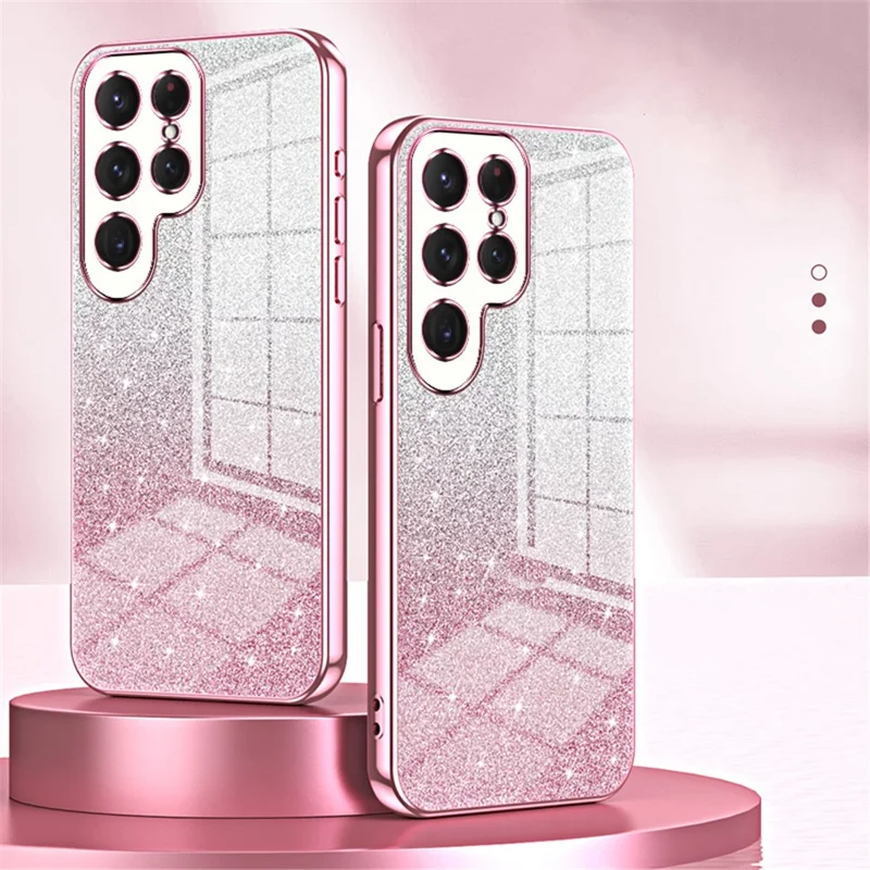 For Samsung Galaxy S23 Ultra Case Soft TPU Precise Cutout Mobile Phone Shell - Transparent