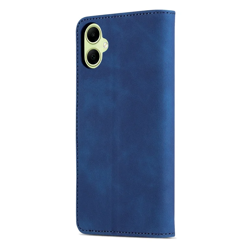 AZNS For Samsung Galaxy A05 4G Cell Phone Case PU Leather Wallet Cover with Stand - Blue