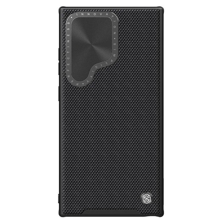 NILLKIN Für Samsung Galaxy S24 Ultra Hülle PC+TPU Magnetische Texturierte Prop Kickstand Handyhülle
