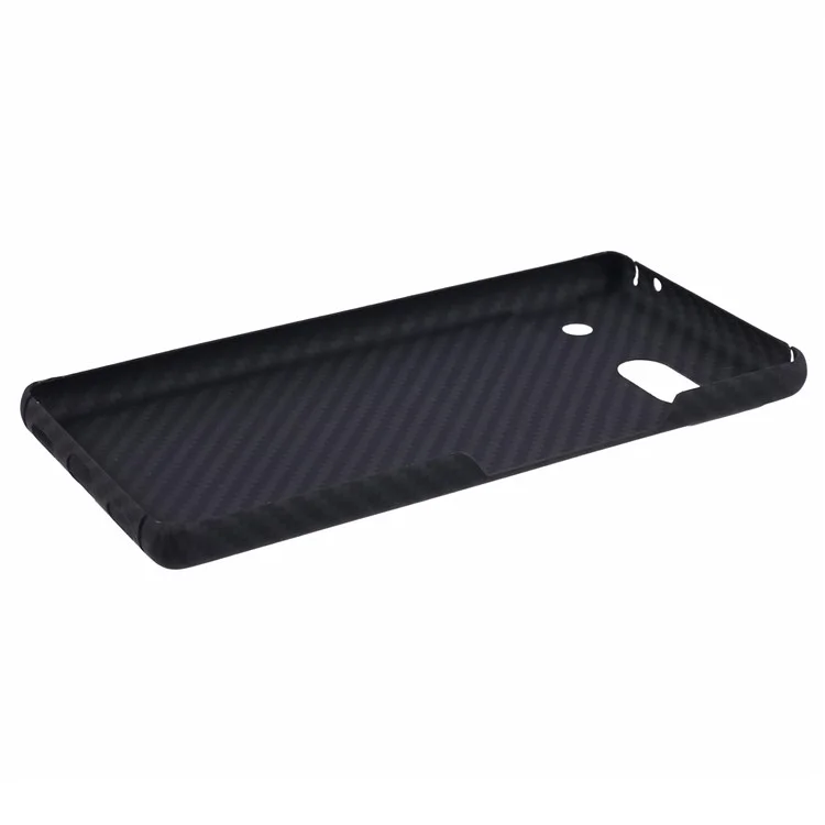 Aramid Fiber Phone Case for Google Pixel 7a Cover 1500D Coarse Texture Carbon Fiber Back Shell with Precise Cutout - Black