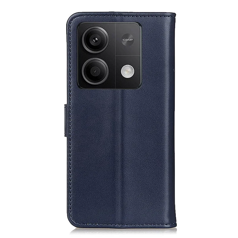 For Xiaomi Redmi Note 13 5G / 13 5G (China) Case Anti-Scratch PU Leather Drop-Proof Cell Phone Cover Wallet - Blue