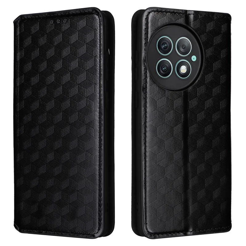 For OnePlus Ace 2 Pro 5G PU Leather Cover Magnetic Cell Phone Case Wallet - Black