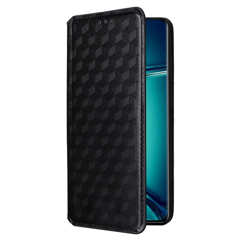 For OnePlus Ace 2 Pro 5G PU Leather Cover Magnetic Cell Phone Case Wallet - Black