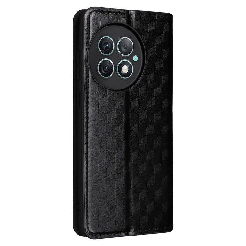 For OnePlus Ace 2 Pro 5G PU Leather Cover Magnetic Cell Phone Case Wallet - Black