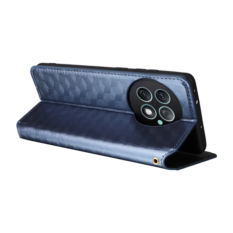 For OnePlus Ace 2 Pro 5G PU Leather Cover Magnetic Cell Phone Case Wallet - Blue