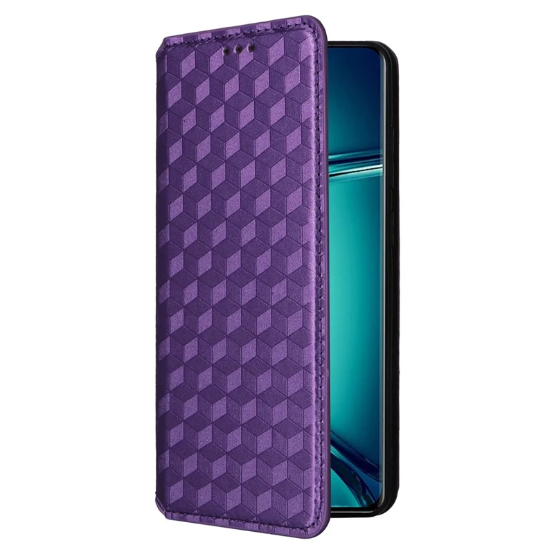 Für OnePlus Ace 2 Pro 5G PU-Leder-Cover Magnetische Handy-Geldbörse - Lila