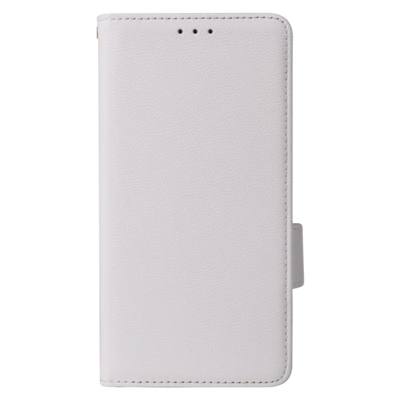 For Realme 11 5G (Global) / 11x 5G Phone Case Wallet Stand Feature PU Leather Cover - White