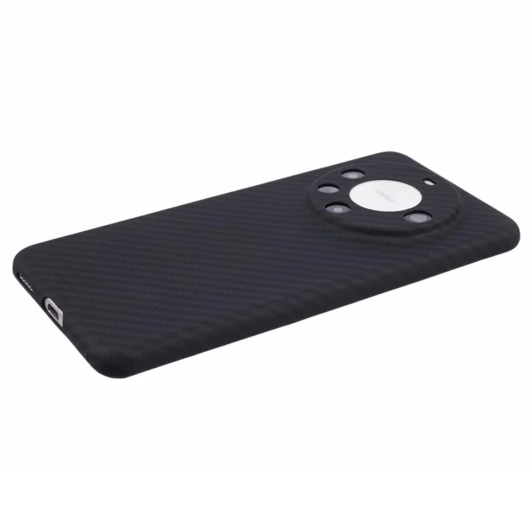 Чехол для Huawei Mate 60 Pro, 1500D, грубая текстура, арамидное волокно, точное вырезание под объектив, черный