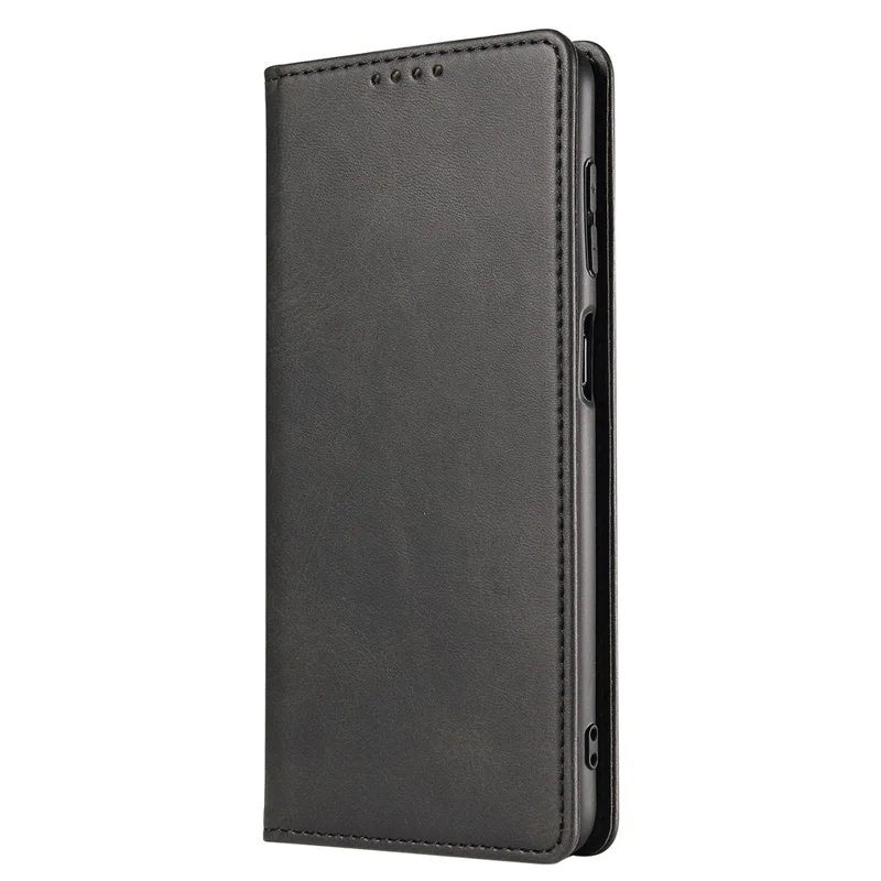 Para Samsung Galaxy S24 Ultra Case Magnetic Auto Closing Cell Phone Shell PU Leather Cover - Preto
