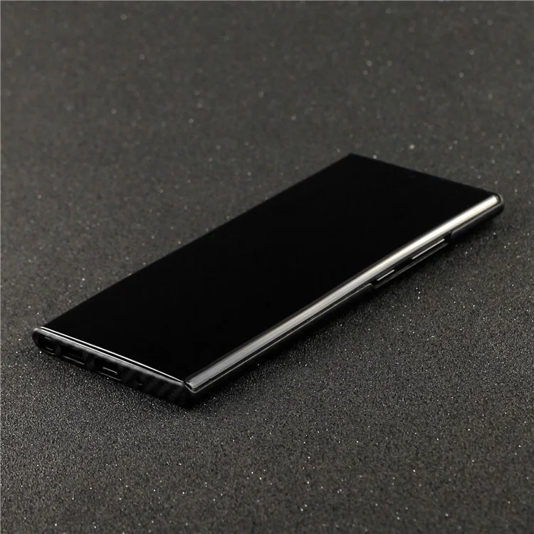 Pour Samsung Galaxy Note20 Ultra 5G / Note20 Ultra Coque 1500D Texture Grossière Noir Fibre d'Aramide Couvercle de Téléphone