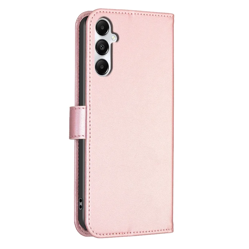 Per Samsung Galaxy A35 5G Custodia in Pelle Clover Impresso Portafoglio Cover Telefono - Rosa