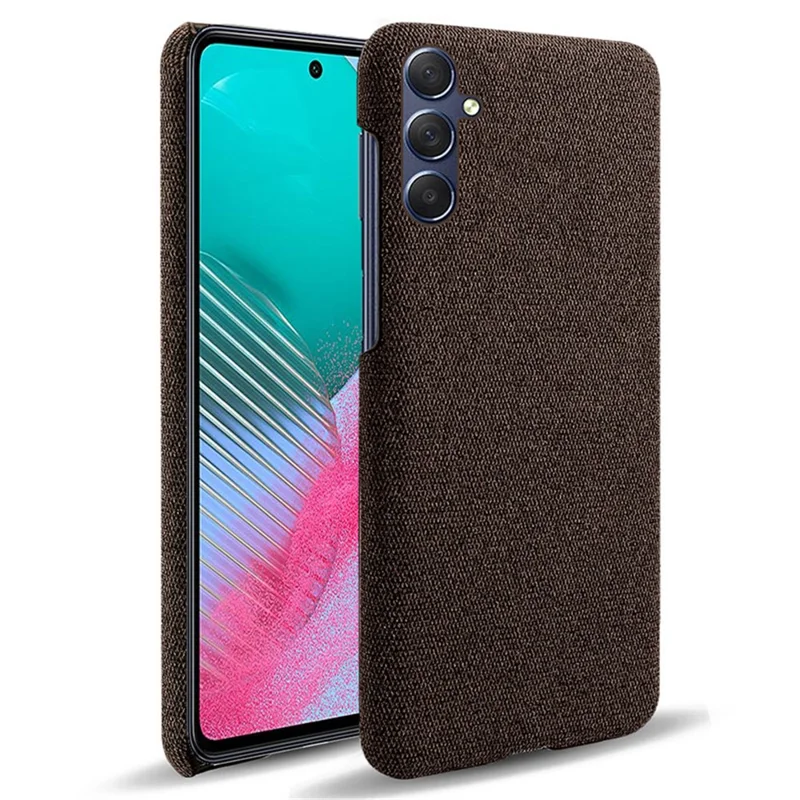 Чехол для мобильного телефона Samsung Galaxy S24 Slim-Fit Cloth+PC - Коричневый