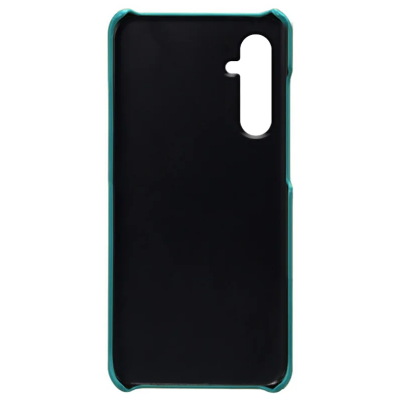 For Samsung Galaxy A15 5G Case Anti-drop PU Leather+PC Dual Card Slots Phone Shell - Green