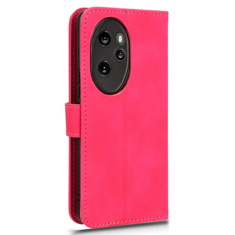 For Honor 100 Pro 5G Phone Case Flip Leather Wallet Stand Folio Cover - Rose