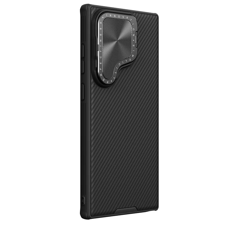 NILLKIN CamShield Prop Magnetische Serie für Samsung Galaxy S24 Ultra Hülle mit Ständer Handyhülle - Schwarz