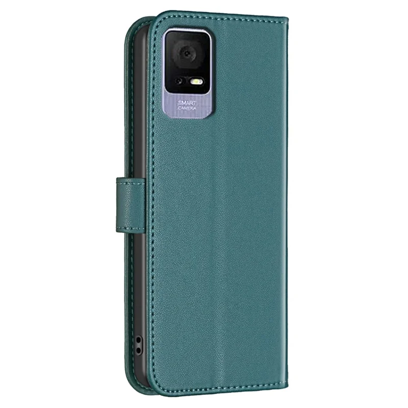 BINFEN COLOR BF17 For TCL 405 Case Full Protection Phone Leather Cover - Green