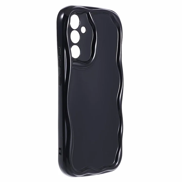 YX Series Für Samsung Galaxy S24+ Hülle Kreatives Design Weiche TPU-Rückabdeckung (Präzisionsausschnitt) - Schwarz
