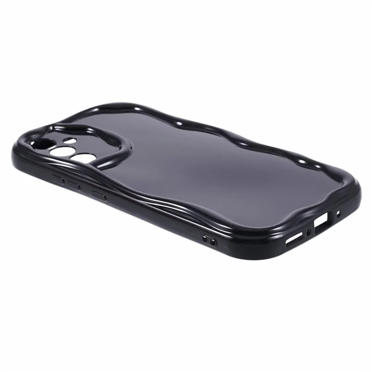 YX Series Für Samsung Galaxy S24+ Hülle Kreatives Design Weiche TPU-Rückabdeckung (Präzisionsausschnitt) - Schwarz