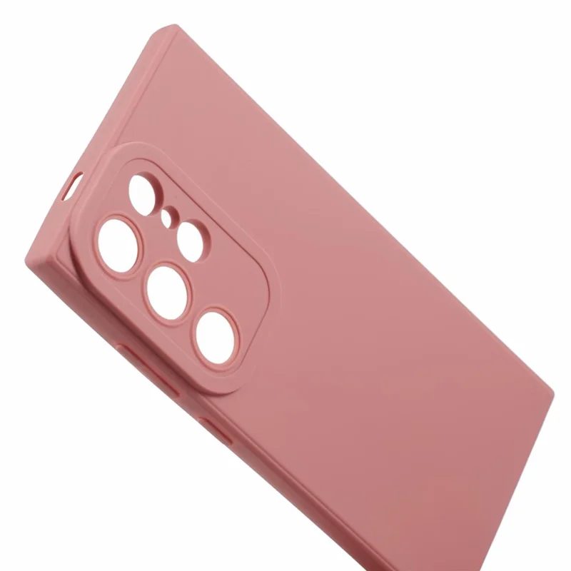 YX Series For Samsung Galaxy S24 Ultra Case Precise Cutout Matte TPU Phone Back Shell - Pink