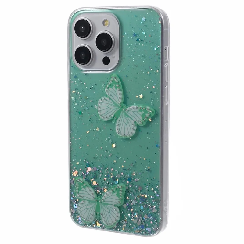 AW Series For iPhone 12 Pro Max 6.7 inch Case Shockproof TPU+PVC Phone Cover with Big Rear Lens - Green