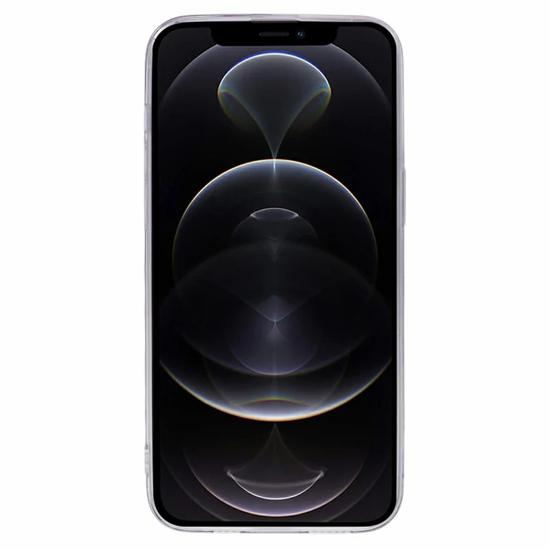 AW Series For iPhone 12 Pro Max 6.7 inch Case Shockproof TPU+PVC Phone Cover with Big Rear Lens - Green