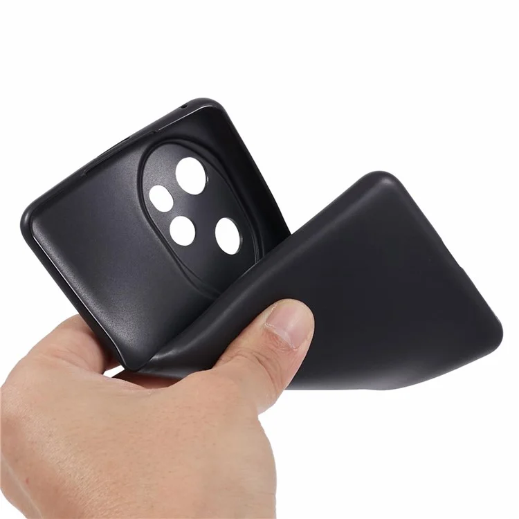 Para Honor 100 Pro 5G Negro Funda de TPU Cortes Precisos Carcasa Antigolpes