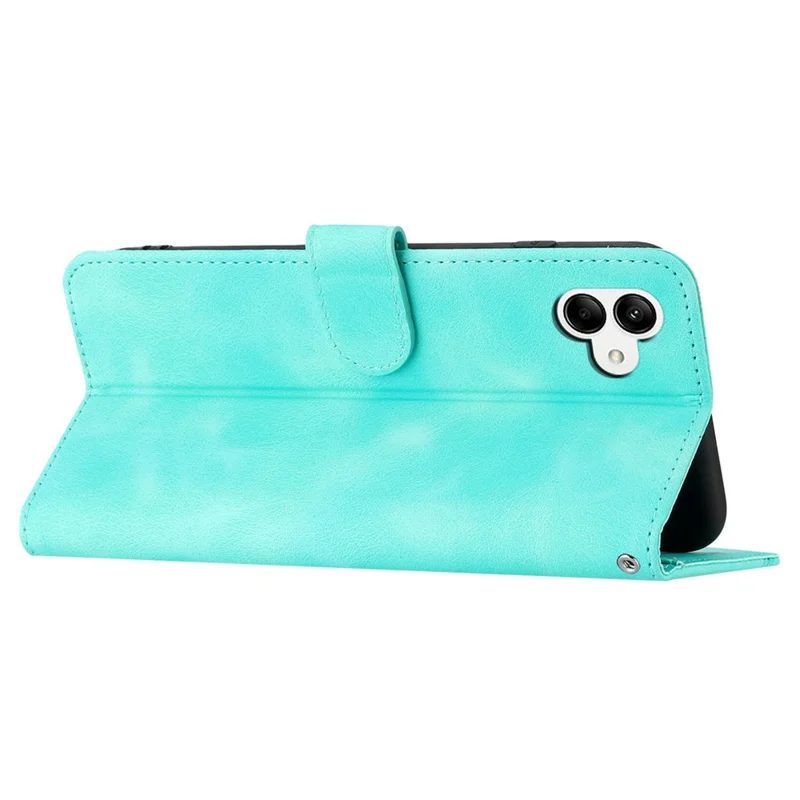 YX0030 For Samsung Galaxy A05 4G Case Wallet Full Protection Phone Cover - Baby Blue