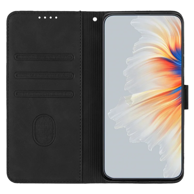 YX0030 For Samsung Galaxy A05 4G Case Wallet Full Protection Phone Cover - Black