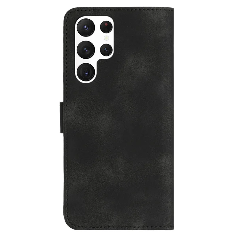 YX0030 For Samsung Galaxy S24 Ultra Case Wallet Phone Leather Cover - Black
