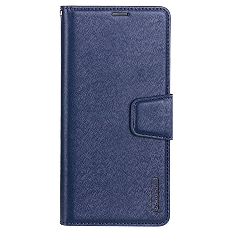 Série HANMAN Mill pour Samsung Galaxy A25 5G (Global) (161,0 x 76,5 x 8,3 mm) Étui Flip Phone Shell Wallet Housse de téléphone en cuir PU - Saphir