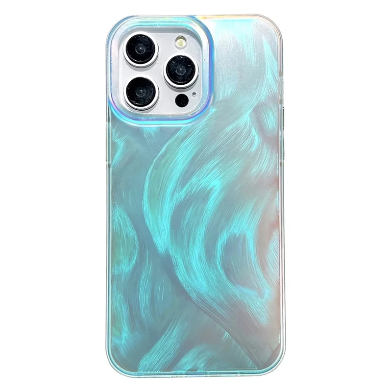 For iPhone 15 Pro Max Phone Case TPU+PC Anti-drop Back Cover - Style B