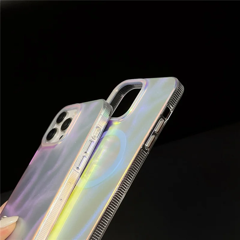 For iPhone 15 Pro Cell Phone Case Creative TPU+PC Anti-drop Back Shell - Style C