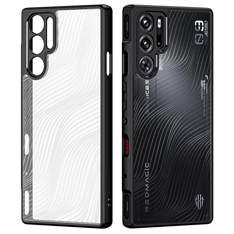 DUX DUCIS Aimo Series For ZTE nubia Red Magic 9 Pro 5G / 9 Pro+ 5G / 9S Pro 5G / 9S Pro+ 5G Matte Phone Case (REACH Certification) - Black
