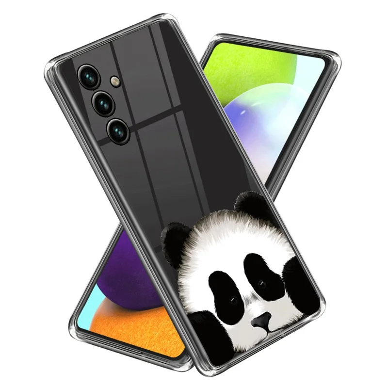 For Samsung Galaxy A05s 4G Pattern Case Soft TPU Protective Phone Cover - Cute Panda