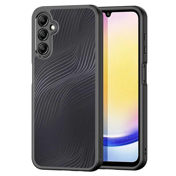Dux Ducis Aimo Series Pour Samsung Galaxy A25 5G Frosted Protective Cover (certification Reach) - Noir