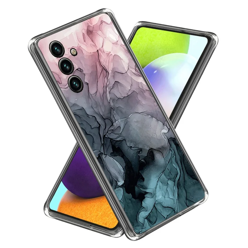 For Samsung Galaxy A05s 4G Case Abstract Marble Printed IMD TPU Phone Protective Cover - Style G