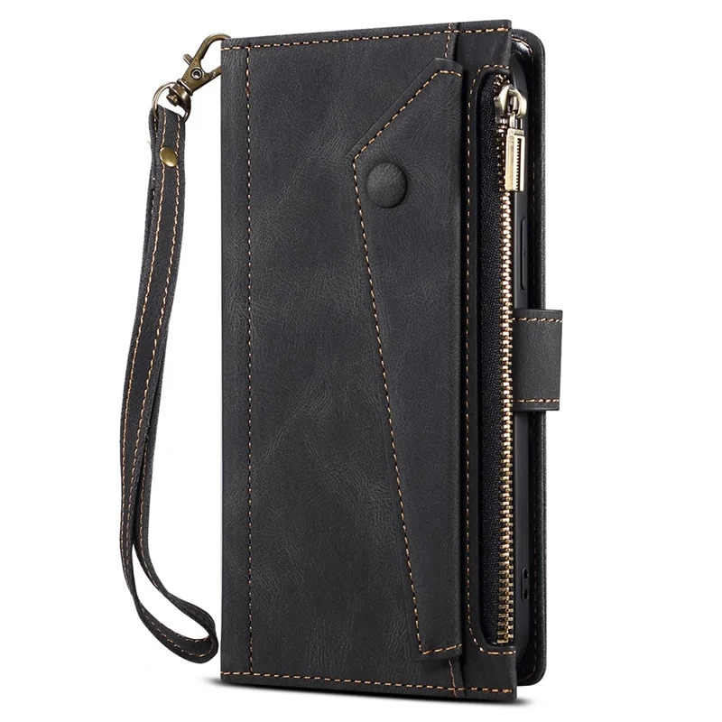 ESEBLE Star Series Para Samsung Galaxy A35 5G Case Multifunction Wallet Leather Cover - Preto