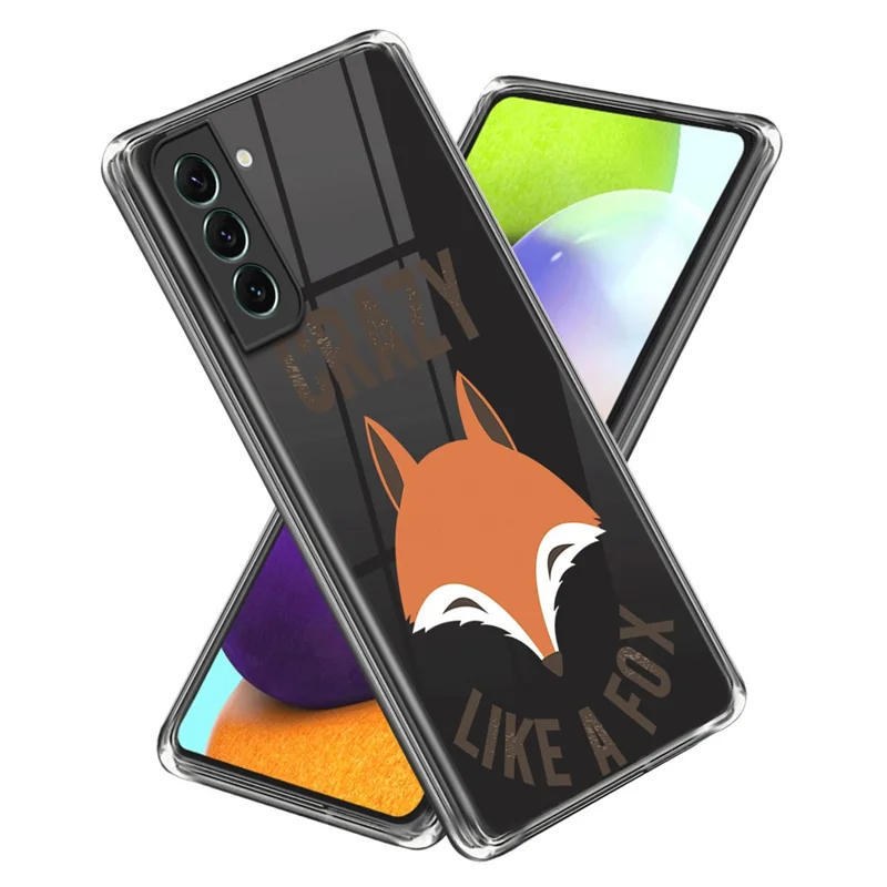 For Samsung Galaxy S24 Case Pattern Printing Shockproof TPU Phone Cover Protector - Fox