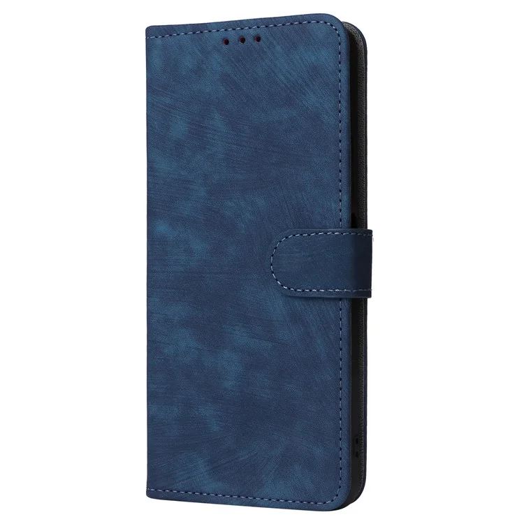 Für Cricket Magic 5G / AT&T Propel 5G Leder Hülle RFID-blockierendes Wallet Phone Cover - Blau
