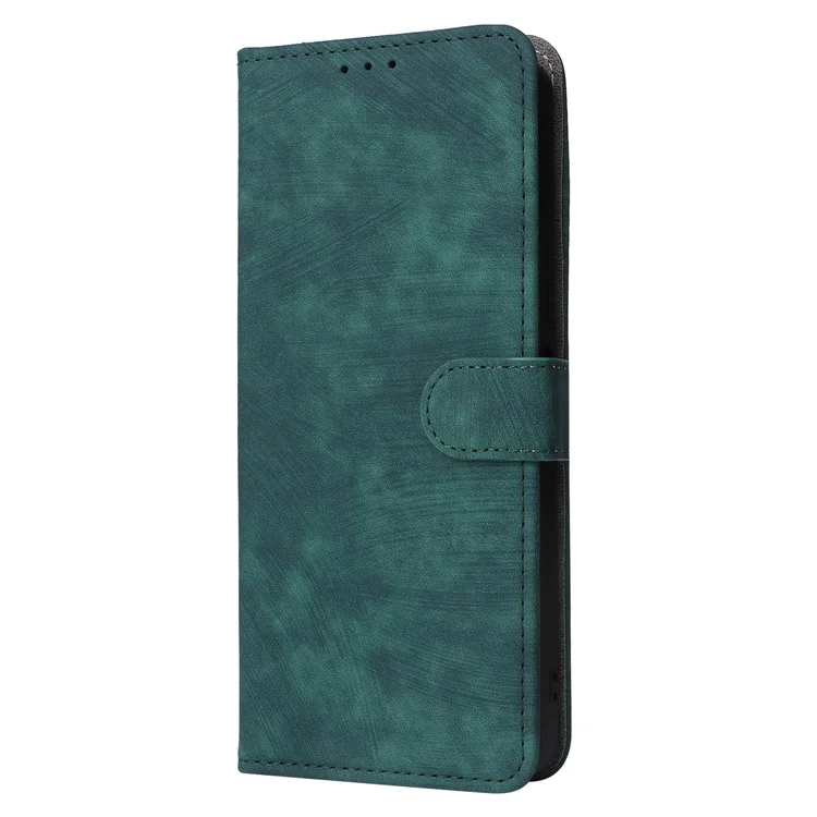 For Cricket Magic 5G / AT&T Propel 5G Leather Case RFID Blocking Wallet Phone Cover - Green