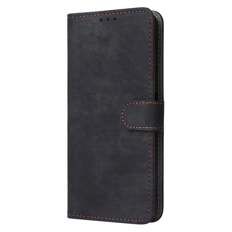 For TECNO Spark Go 2024 4G BG6 / Spark 20C BG7 / Pop 8 Leather Case RFID Blocking Phone Cover - Black