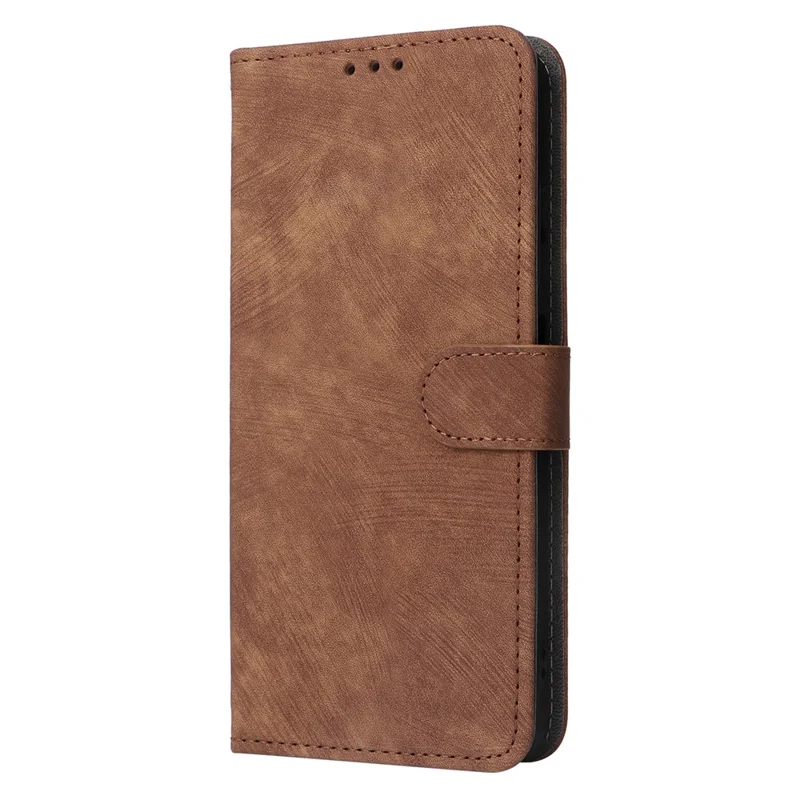 For TECNO Spark Go 2024 4G BG6 / Spark 20C BG7 / Pop 8 Leather Case RFID Blocking Phone Cover - Brown