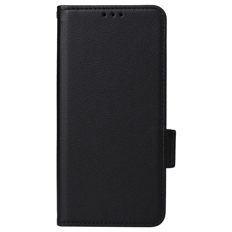 For Huawei nova 11 SE / nova 12 SE 4G Leather Wallet Case Magnetic Folio Phone Cover with Stand - Black