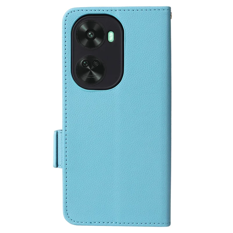 For Huawei nova 11 SE / nova 12 SE 4G Leather Wallet Case Magnetic Folio Phone Cover with Stand - Baby Blue